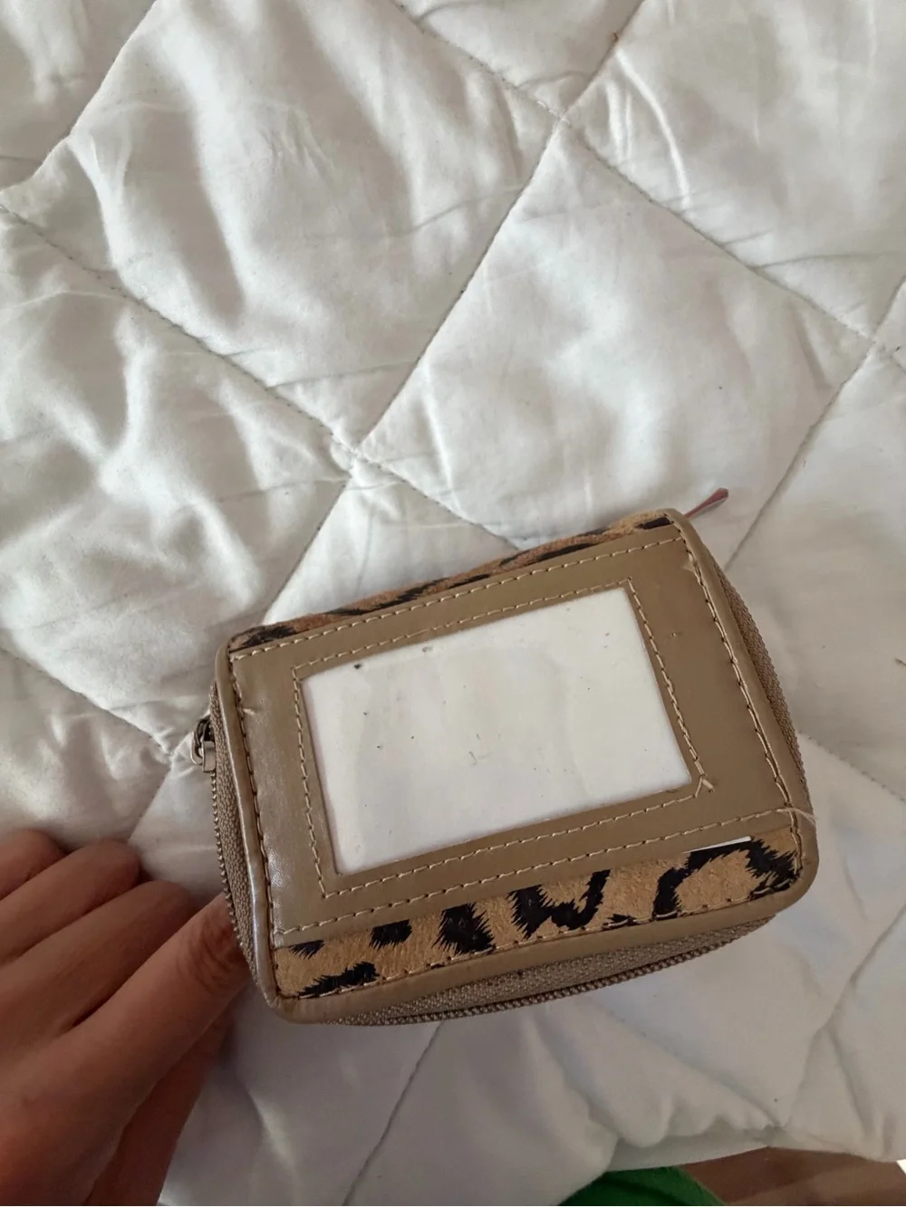🗽Leopard Print Card Holder Wallet - Brown